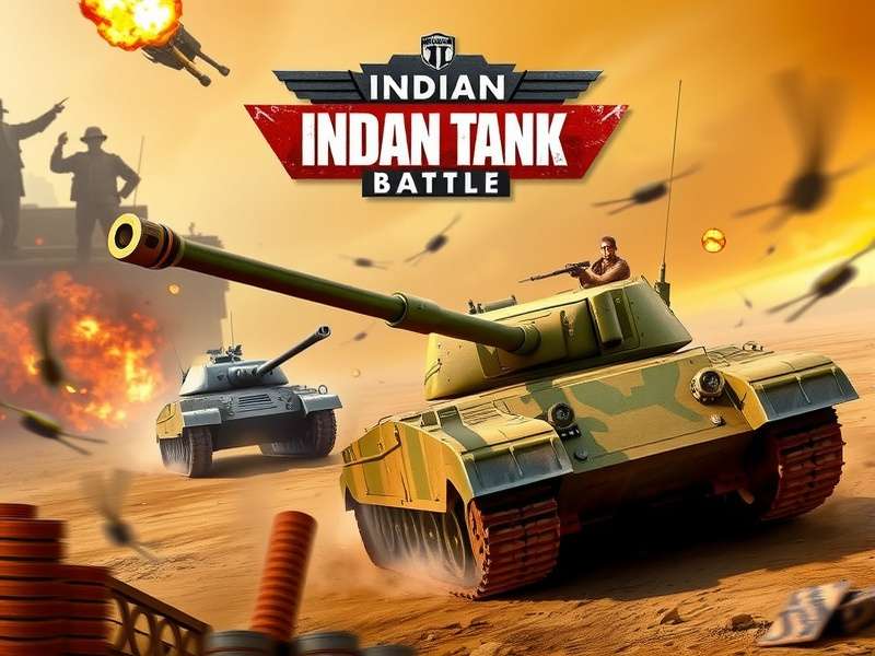 Indian Tank Battle Game Cover